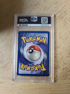 1999 Pokemon Jungle First Edition Pikachu Card 60/64 PSA Grade 8