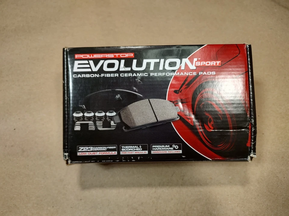 Juego de pastillas de freno Powerstop Z23-1178 juego de 2 ruedas sedán delantero para Lexus IS250 06-15 Foto 3 de 4