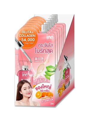 INN BEAUTY Gluta & Collagen Plus C Serum Gel 50g x 6