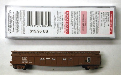 MTL Micro-Trains 10600090 Cinturón Algodón SSW 71121 50 pies Góndola Cubierta | Zustand: New