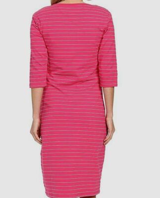 fig pink dress FIG Clothing Tix Women's Dress Lotus : XS
