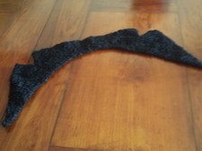 ANTICO COLLO DI PELLICCIA NERO - VINTAGE ANNI '30-40