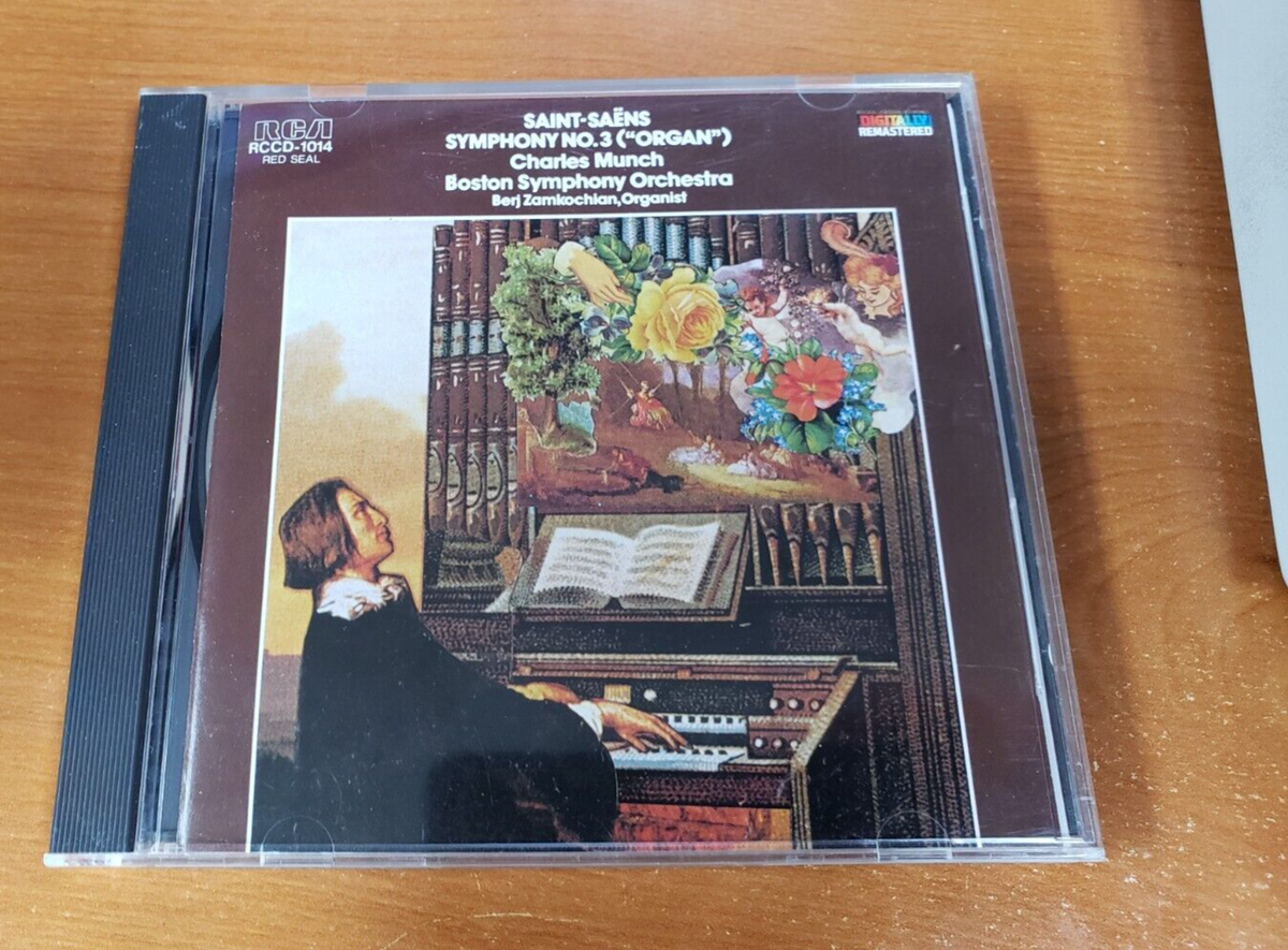 CD RCCD Japan first Pressing サン=サーンス 交響曲第3番