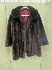 Vintage Fake Fur Jacket Made In France By Tissavel