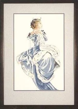 SALE! Complete Xstitch Kit MD13 "Winter Queen" by Mirabilia