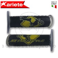 Par Pareja Puños Universales Moto en Caucho 115mm Ariete Motivo SX Freestyle