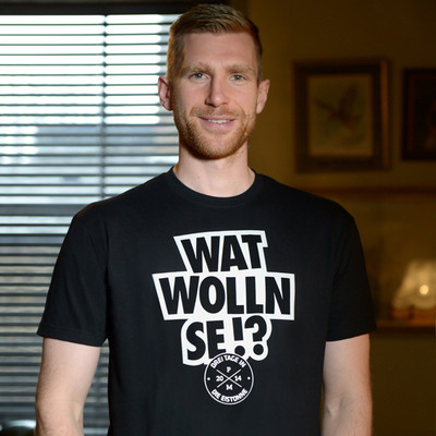 T-Shirt Per Mertesacker, Wat wolln se!? Deutschland, WM, Fußball-Kult, S-XXL!