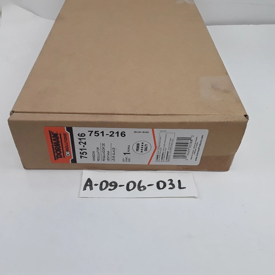 Regulador de ventana eléctrica trasero izquierdo Dorman y motor Nissan Versa Tiida (2008-2013) Foto 4 de 4