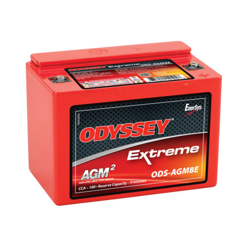 Odyssey Extreme Power & Motorsports (ODS) 12V AGM Battery, ODS-AGM8E (PC310) - Afbeelding 1 van 2