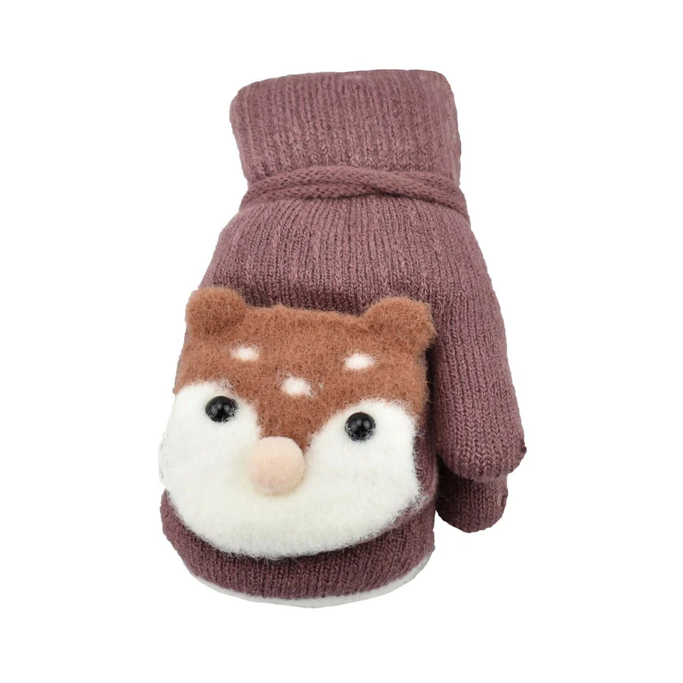 Wear Sierra Mittens for Baby and Toddler-Colorful Mouse Design, Great Gift Idea