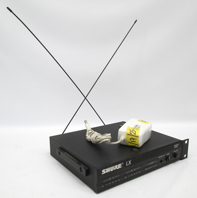 Shure LX4-CN Diversity Receiver w/ 2x Antenna + PSU for LX Wireless Mic System