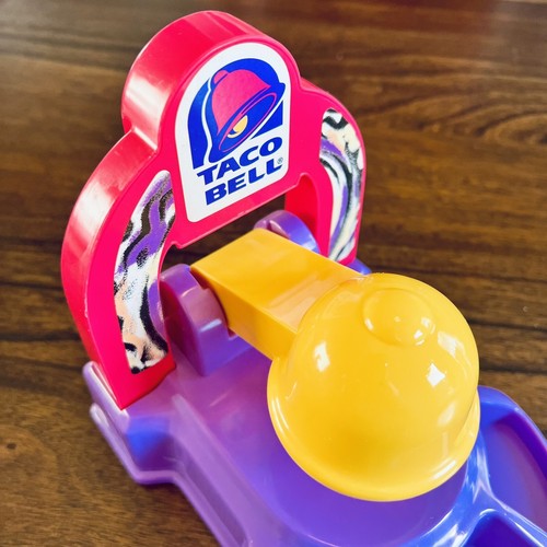 RARO Set Vintage 1999 Taco Bell Play-Doh SOLO BELL PRESS - Foto 2 di 8