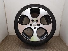 2004-2010 MK5 VOLKSWAGEN GOLF 18" GENUINE BBS MONZA ALLOY WHEEL +7MM TYRE