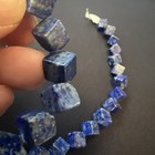 15” Strand Of Natural Laois Cube Beads — photo 1