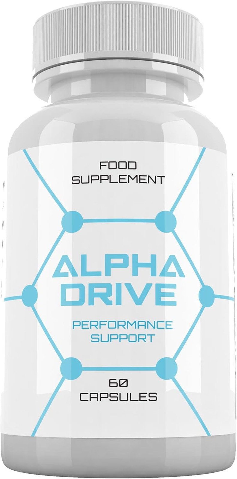 Alpha Drive Performance Support 60 Capsules Food Supplement