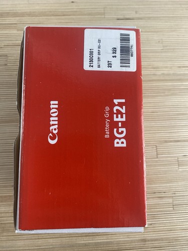 Poignée batterie Canon BG-E21 pour EOS 6D Mark II *PRESQUE COMME NEUVE* - Photo 9 sur 9