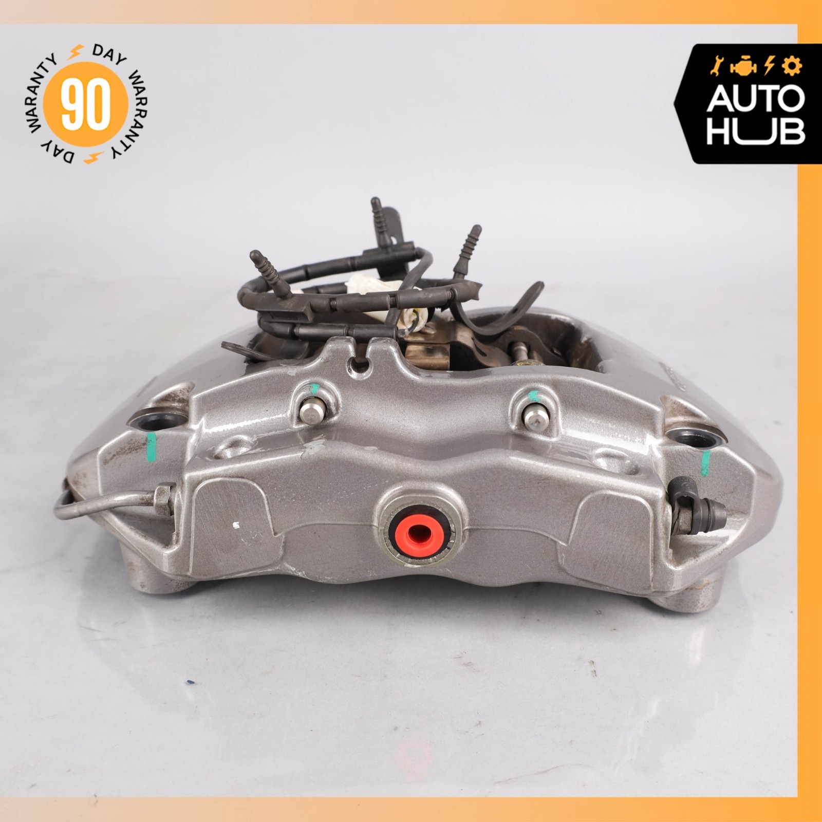 05-17 Aston Martin V8 Vantage DB9 Rear Brake Calipers Set Gray 7G432C464AA OEM