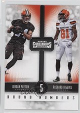 2016 Panini Contenders Round Numbers Jordan Payton Rashard Higgins #19 1u6