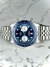 TUDOR Black Bay Chrono 79360B Blue Dial Jubilee Boutique