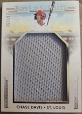 2024 Panini Boys of Summer - Prospect Material Jumbo Jersey / 49 Chase Davis RC