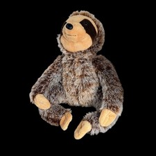 Dan Dee Sloth Plush 11 in Frosted Brown Tan Collector s Choice Stuffed Toy