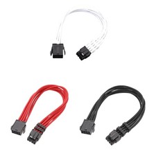CPU Power Adapter Splitter Converter 8 Pin Female to 8 Pin Male Extension Cable