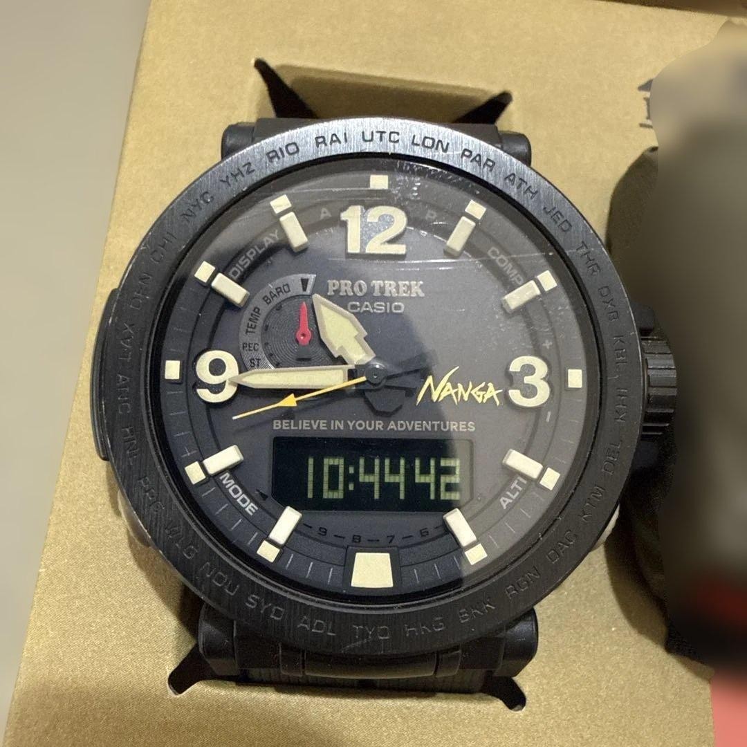新品 PRW-6630NA-1A3JR CASIO PROTREK NANGA CASIO WATCH PROTREK PRW-6630NA-1A3JR NANGA COLLABORATION MODEL