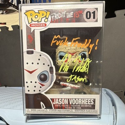 Kane Hodder Autographed Jason Voorhees Funko Pop Figure Friday the 13th