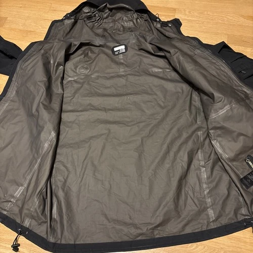 Marmot Minimalist Gore-Tex Rain Jacket Men’s Size  XXL- Black Hooded 2XL Used image 19