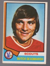 1974-75 Butch Deadmarsh O-Pee-Chee Hockey Scouts #73
