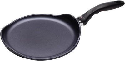 Swiss Diamond 9.5 Inch Nonstick Crepe Pan, Induction Compatible Diamond Coated A