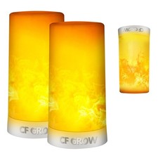 LED Flame Light Outdoor Hanging Lantern, USB Rechargeable, Waterproof, 4 Modes