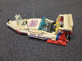 90's LEGO System Model Team 5521 Sea Jet Power Boat - No Box or Instructions.