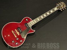 *NUOVO* EDWARDS E-LP-CTM/P rosso ciliegia Les Paul Custom P-90 3,65 kg con GB