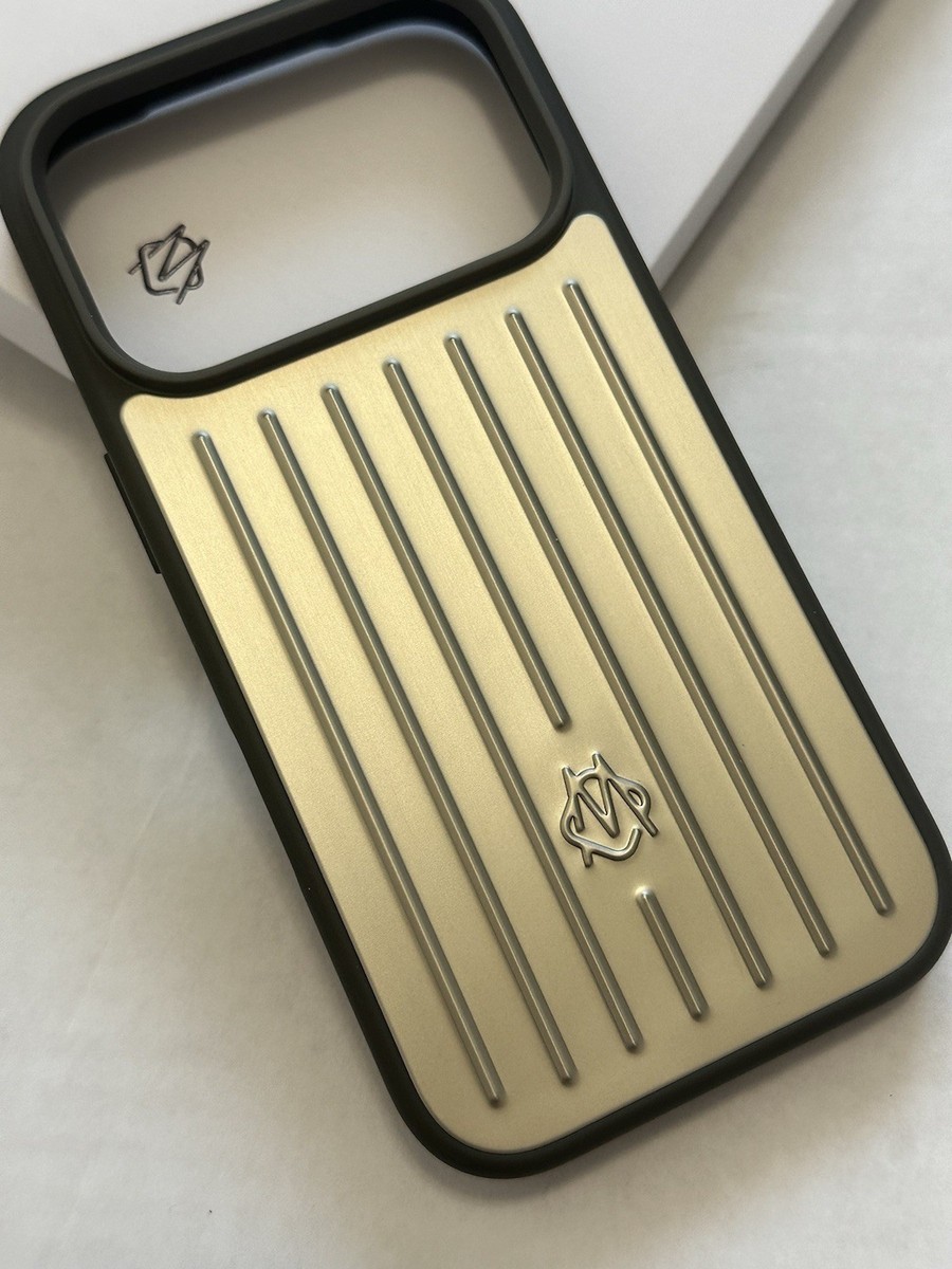 Rimowa Iphone Case Aluminum For Iphone 17 Pro TITANIUM ⭐️U.S