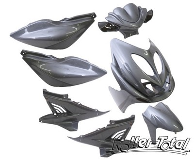 Verkleidungsset anthrazit blau metallic 9 Teile YAMAHA Aerox MBK Nitro Bodypart 