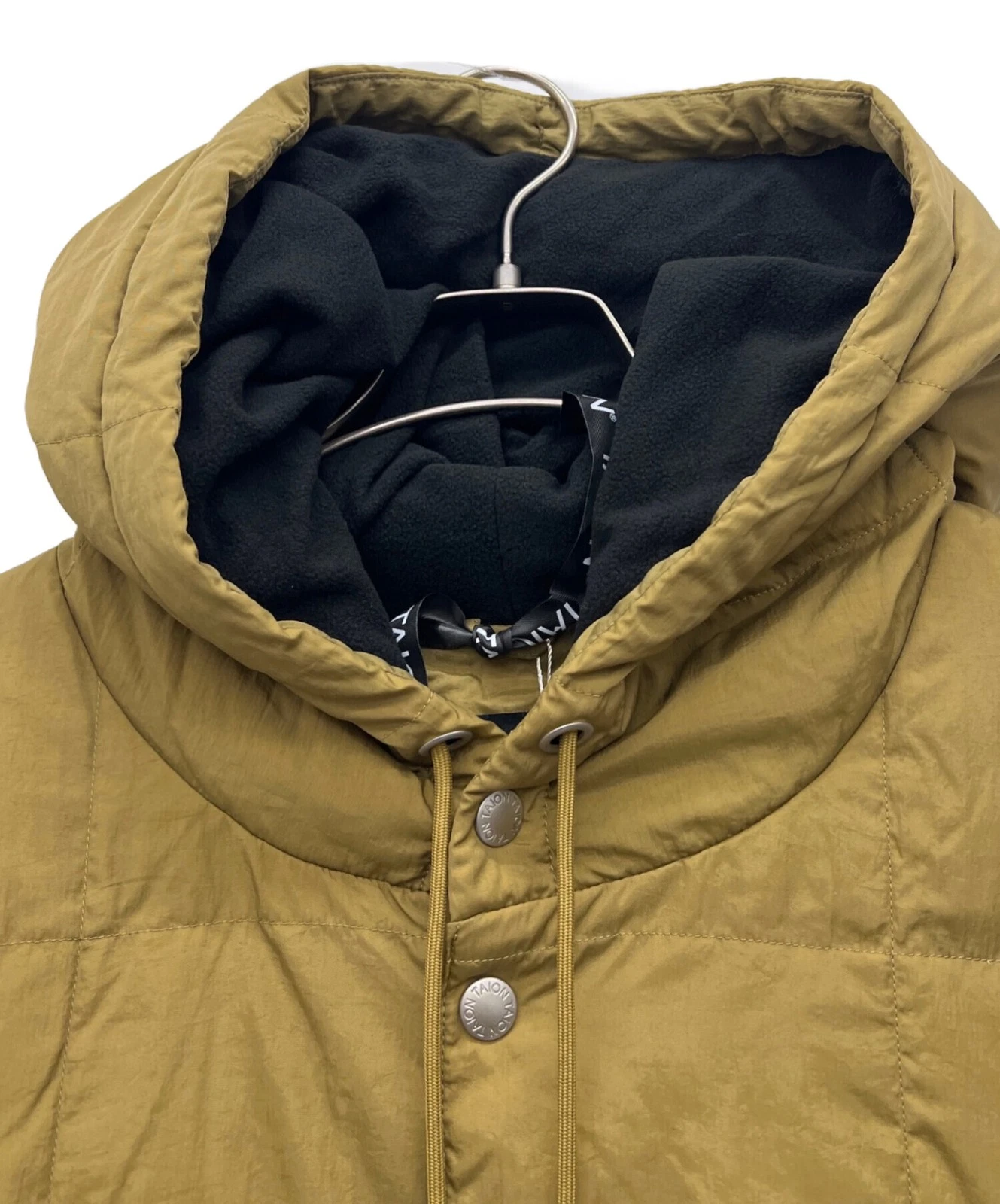TAION Down Jacket Men's Size 3XL Beige - product detail image 4