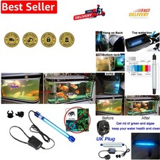 Aquarium UV Sterilizer UV Light Water Clarifier for Pond Tank Water Clean