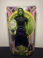 Wicked - For Good Singing Elphaba Fashion Doll With Removable Outfit New Sealed