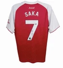 Bukayo Saka Signed Arsenal Home Soccer Jersey #7 with Beckett COA