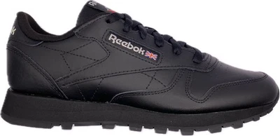 Reebok Damen Classic Leather Schwarz Sneaker Schuhe Sportschuhe Turnschuhe NEU