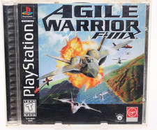Agile Warrior F-111X - PlayStation 1 PS1 ) CIB COMPLETE & TESTED W. REG CARD