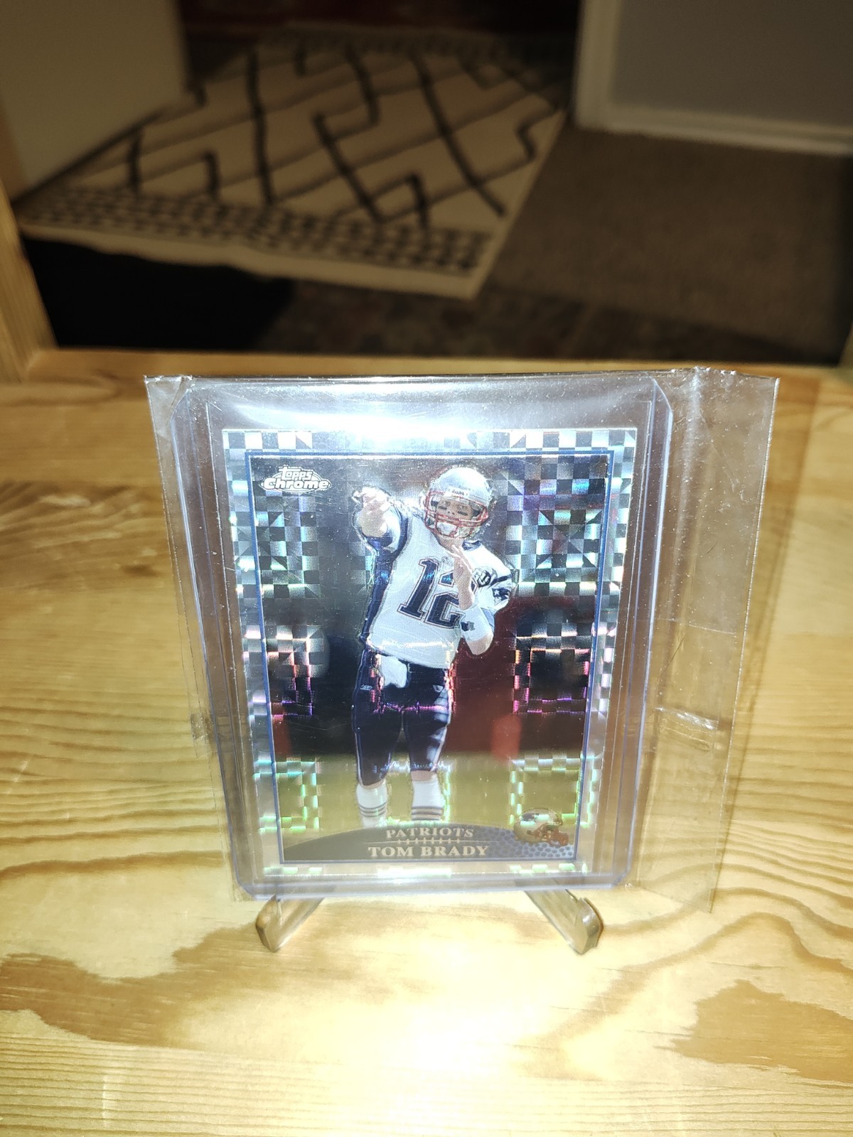 Tom Brady 2009 Topps Chrome - #TC70 --X-Fractor Refractor-SWeeT !!