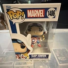 Funko Pop! Vinyl Marvel Cap-Gwen #1486 Gwen Verse Bobblehead Figure