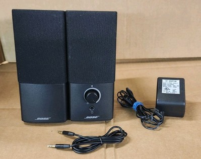 Bose Companion 2 Series III Multimedia PC Speakers With Cables - Tested Working 