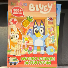 Bluey My First Sticker Activity Fun Sticker Activity Book w/ 200 Stickers