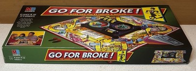 Go for Broke Brettspiel - sehr guter Zustand