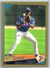2009 Topps Elvis Andrus RC Rookie Card #591 Texas Rangers HOF. rookie card picture