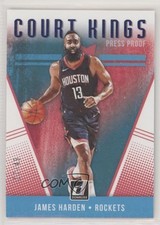2018-19 Panini Donruss Court Kings Press Proof Blue 17/49 James Harden #1 05so