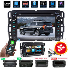 Car Radio Stereo Carplay For Gmc Chevy Tahoe Yukon Silverado Acadia 07-13 64g